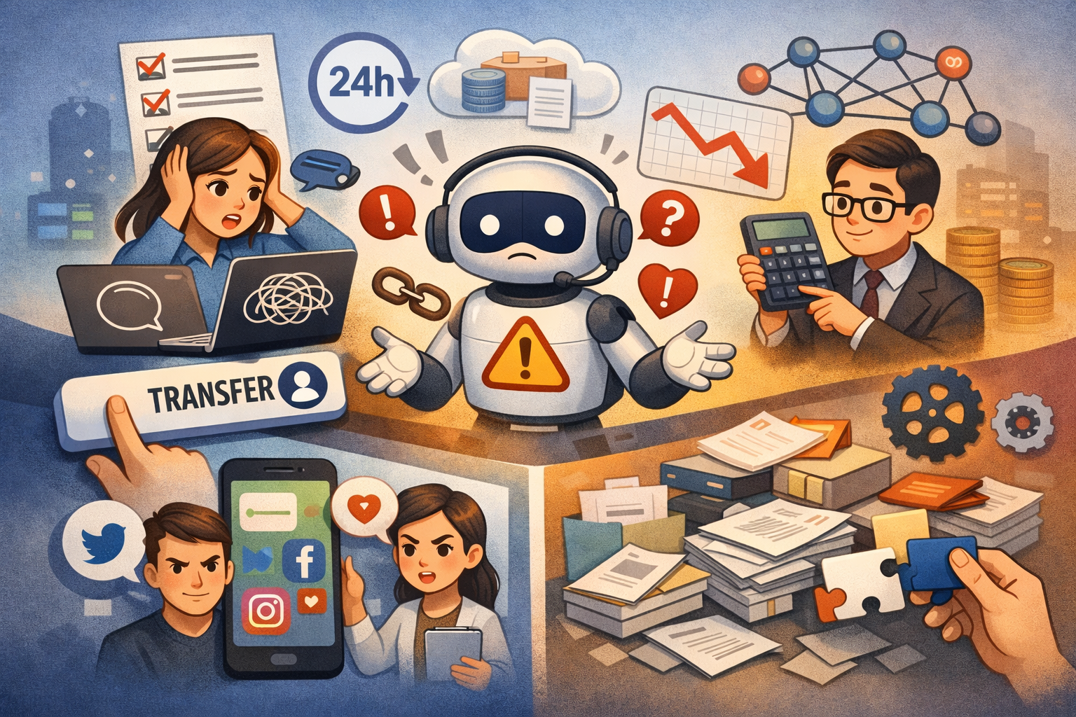 AI客服導入常見錯誤