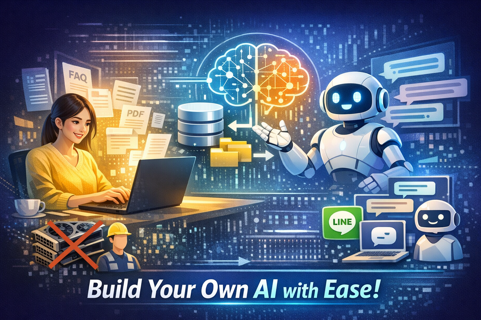 不用買 GPU、不請工程師，也能打造自己的 AI？RAG 平台一次搞懂