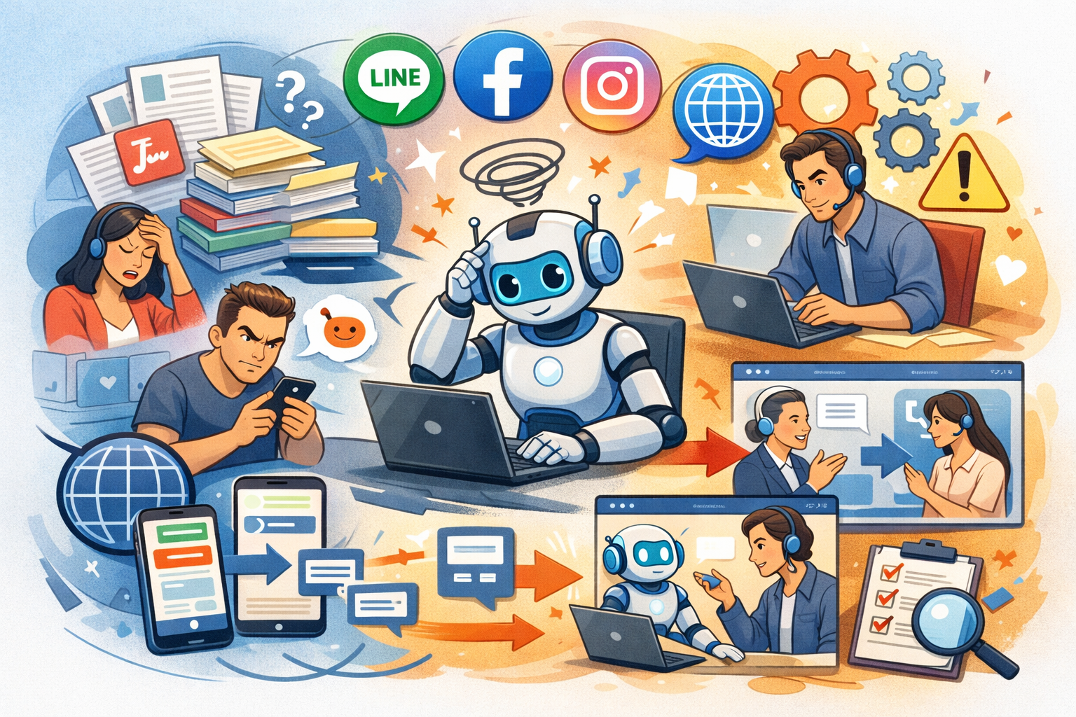 社群AI客服常見錯誤