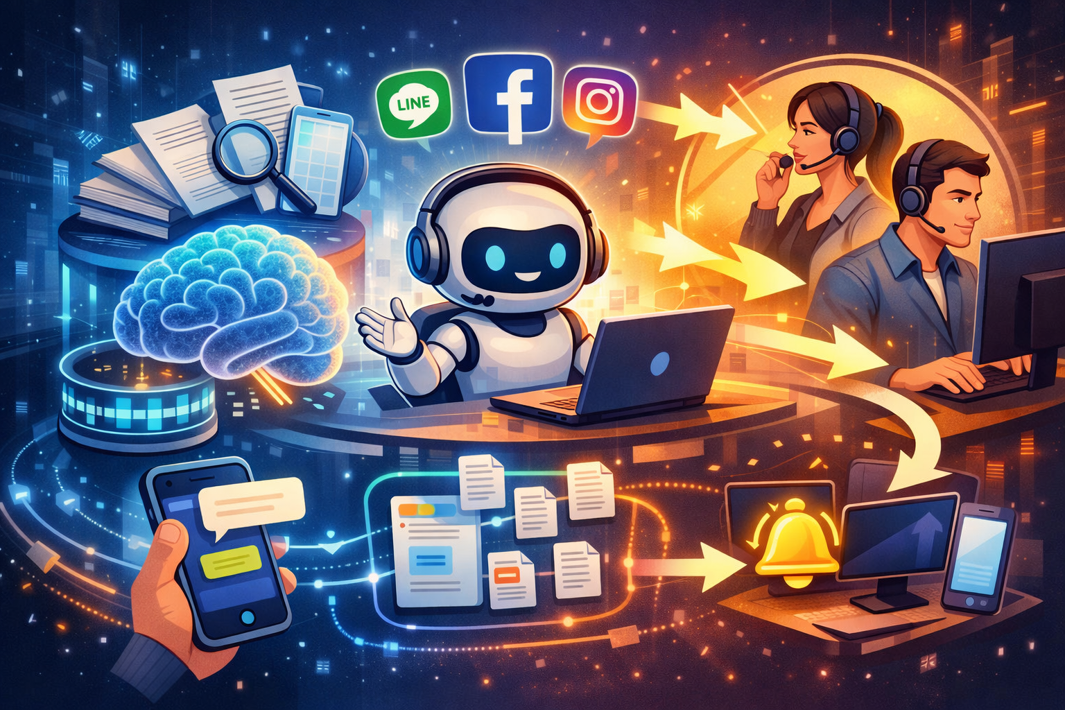 AI客服如何運作？從模型到回覆流程解析