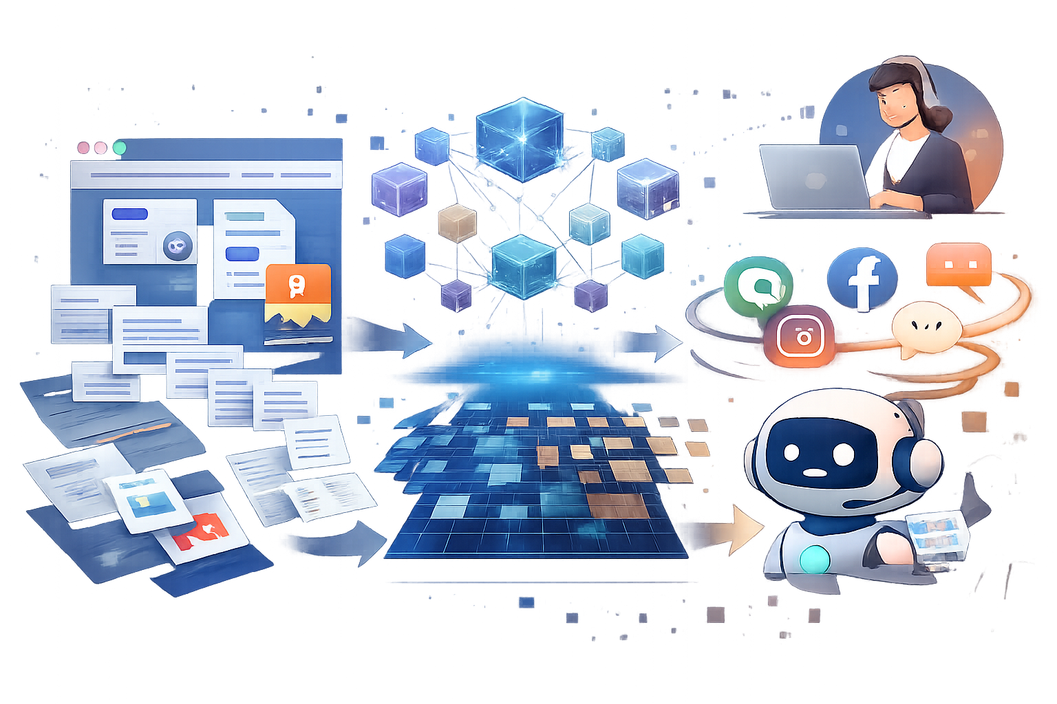 RAG如何處理網站資料：從網頁到可用知識的完整流程