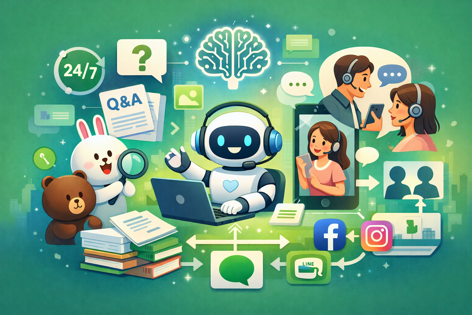 LINE AI客服常見問題