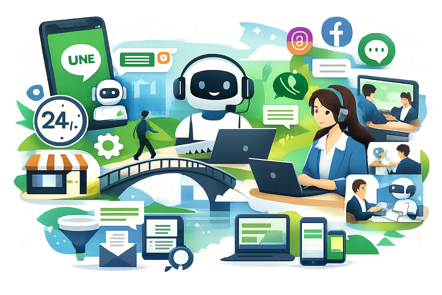 LINE AI客服成功案例