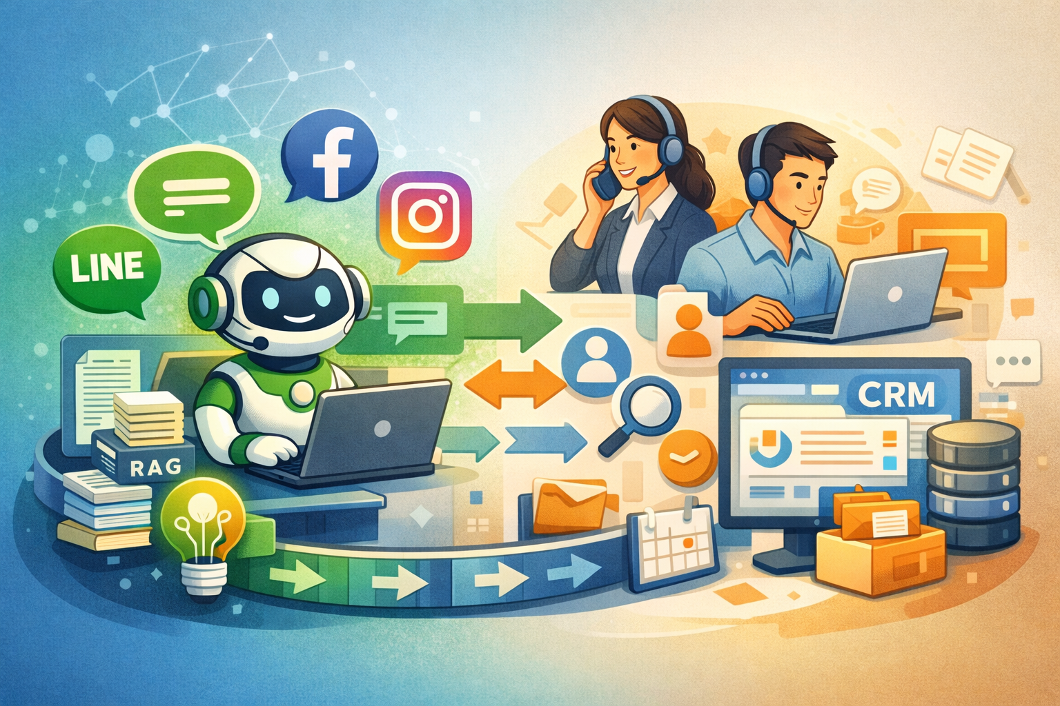 社群AI客服如何整合CRM