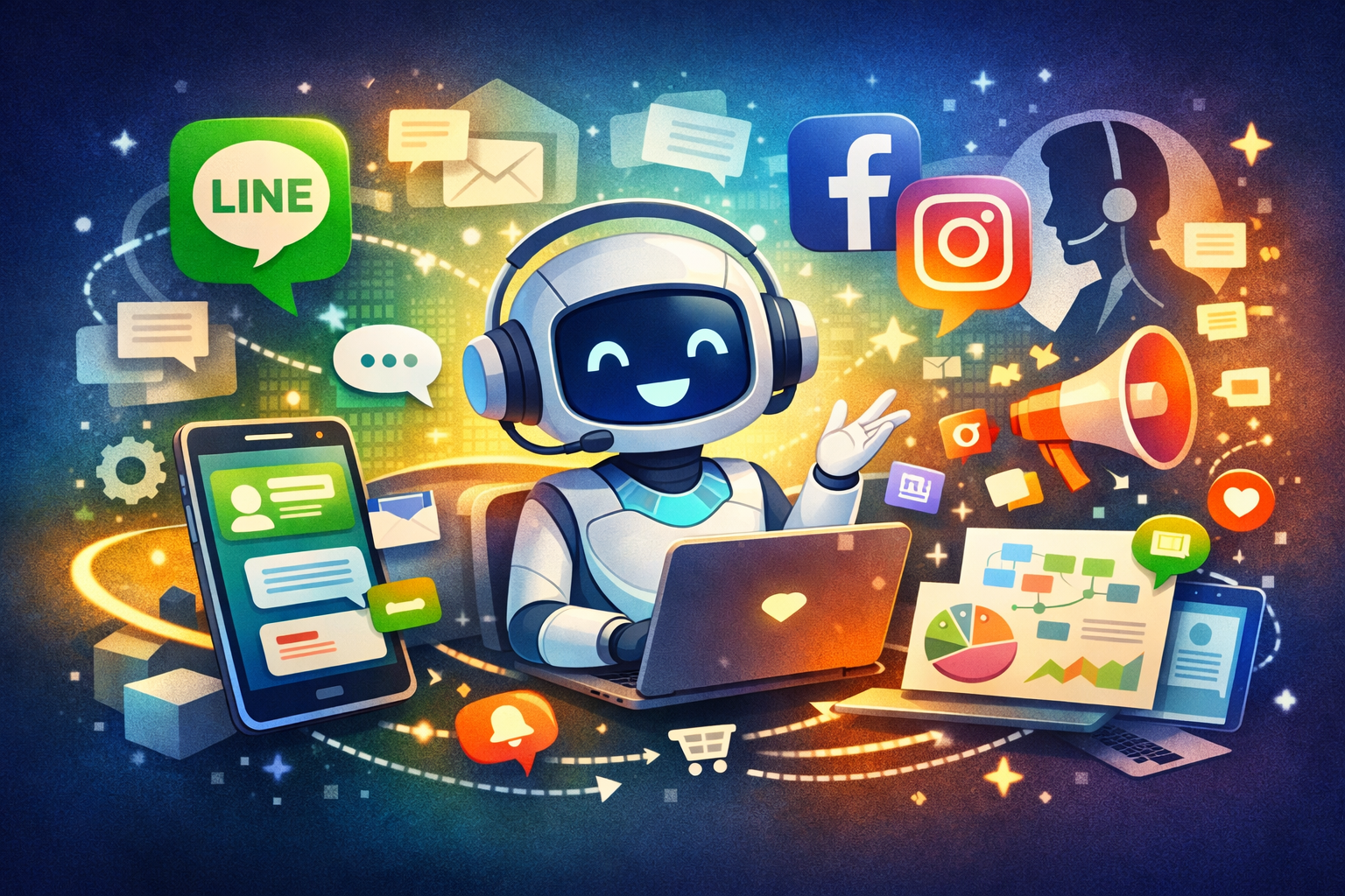 社群AI客服與AI行銷