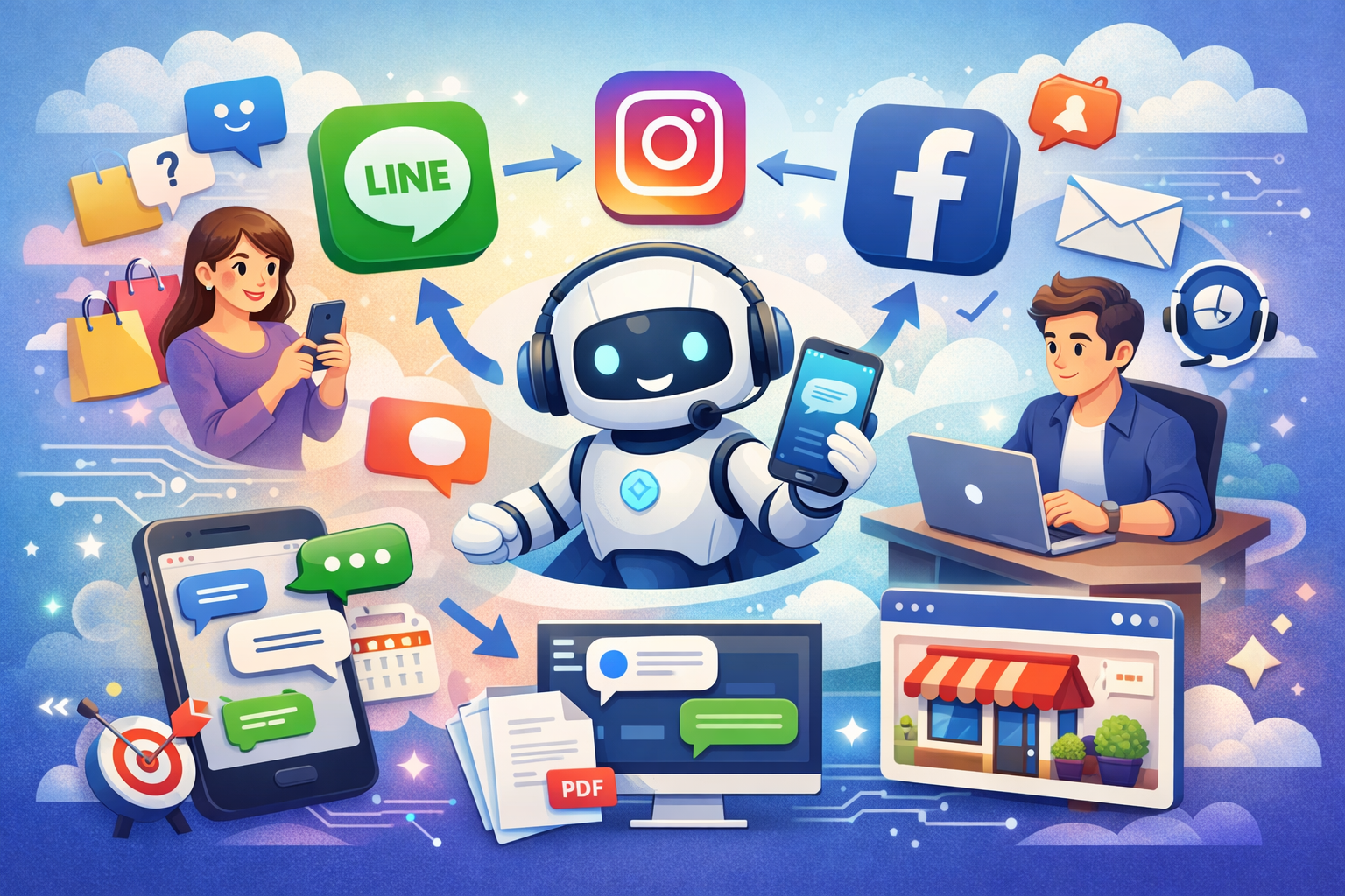 社群AI客服案例