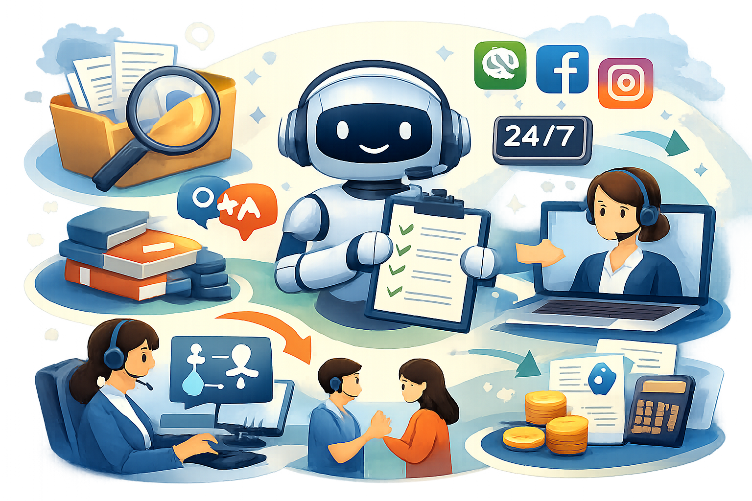 AI客服導入前需要準備什麼資料